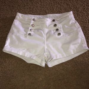 High waisted shorts